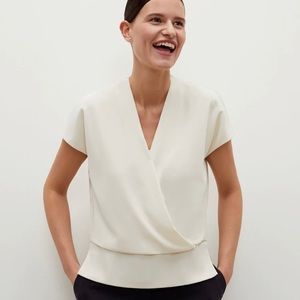 MM LaFleur White blouse